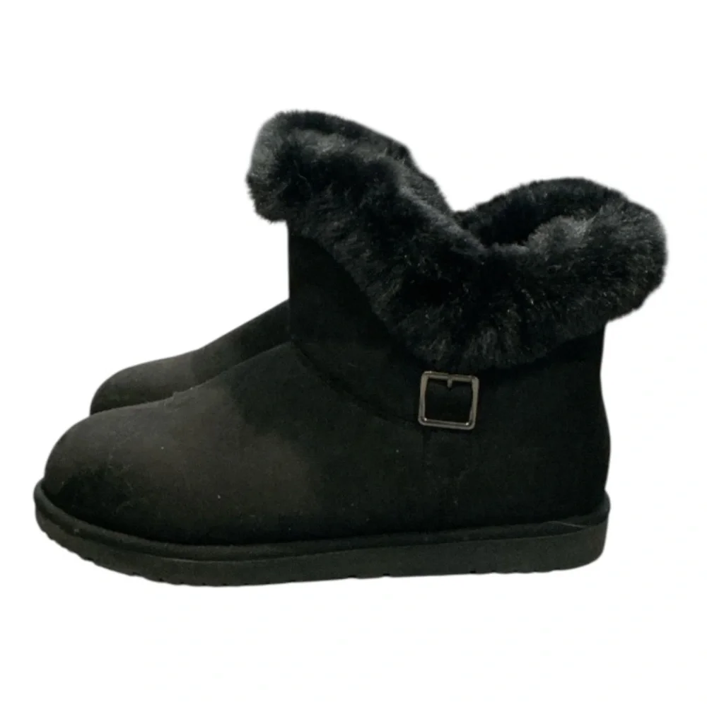 Authentic Jessica Cline warm winter ankle boots sz 10 W